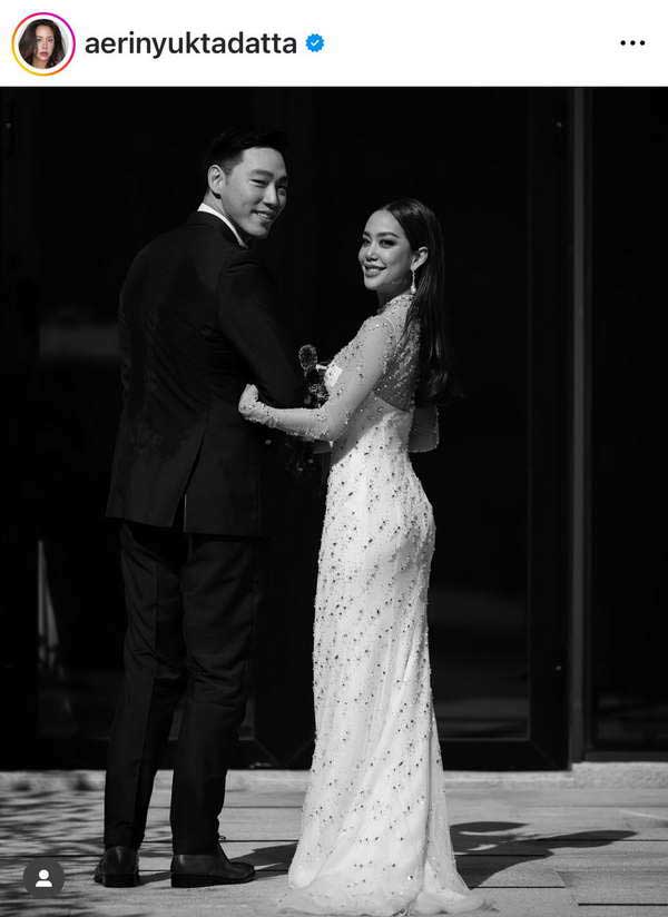 แอริน ยุกตะทัต ควงสามีดินเนอร์สวีท ฉลองครบรอบแต่งงาน2ปี สัญญาจะรักตลอดไป