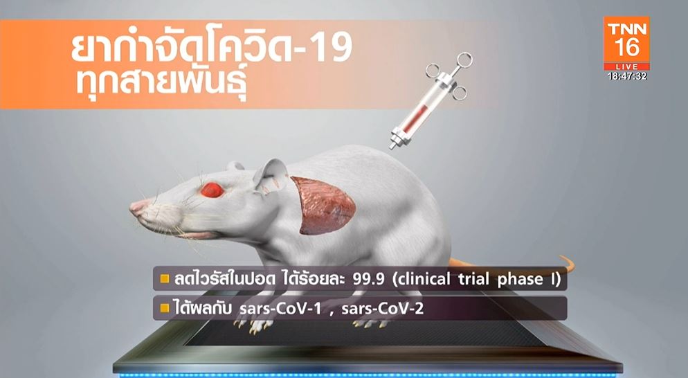 นักวิจัยออสเตรเลีย ค้นพบยารักษาโควิด-19 ทุกสายพันธุ์!