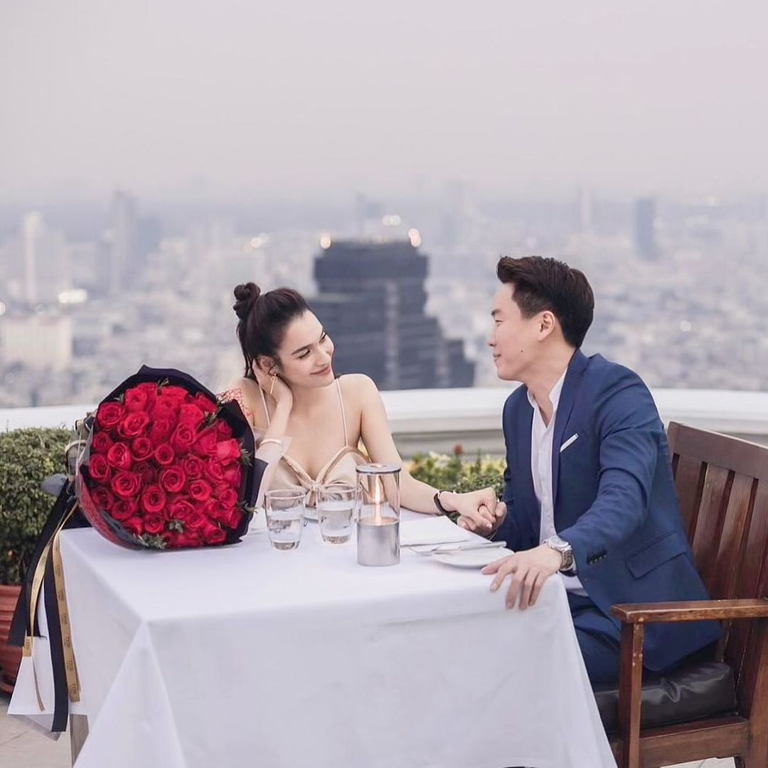 เปิดเส้นทางความรัก หยาดทิพย์ - เมฆ รามา นักธุรกิจหนุ่มชื่อดัง