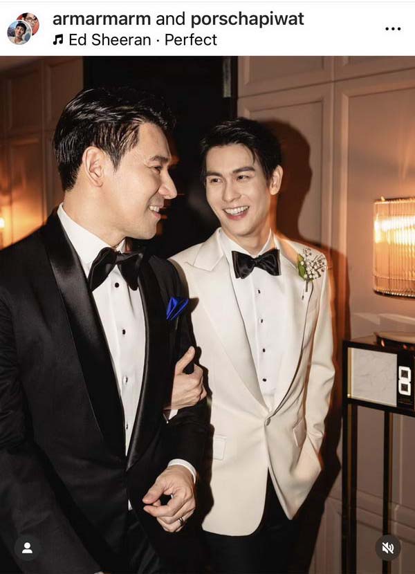 จากคู่จิ้นเป็นคู่จริง พอร์ช-อาม ตำนานคู่รัก LGBTQ+ ประกาศ เราจะแต่งงานกัน จากคู่จิ้นเป็นคู่จริง พอร์ช-อาม ตำนานคู่รัก LGBTQ+ ประกาศ เราจะแต่งงานกัน