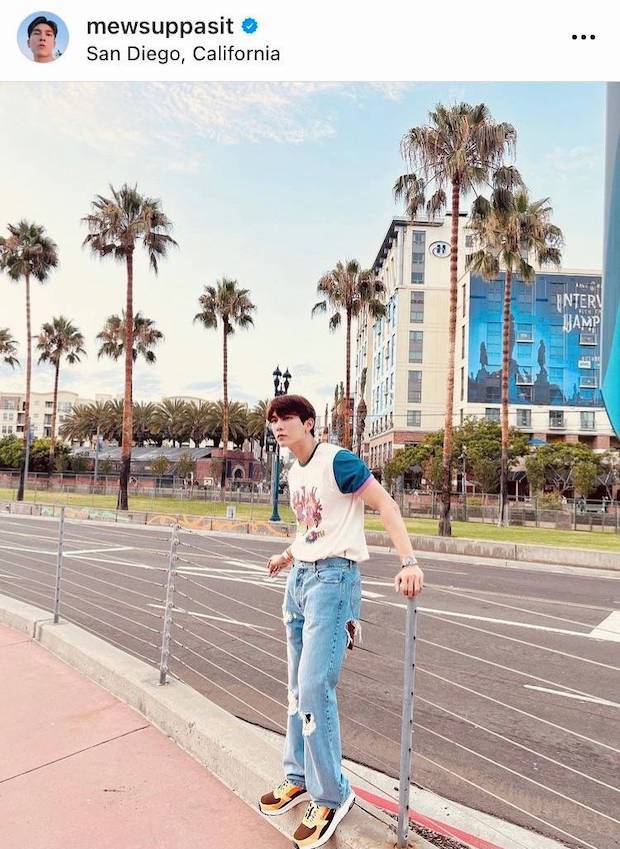 ชีพจรลงเท้า!! ‘มิว ศุภศิษฏ์’ ลัดฟ้าร่วมอีเวนต์ใหญ่ San Diego Comic-Con 
