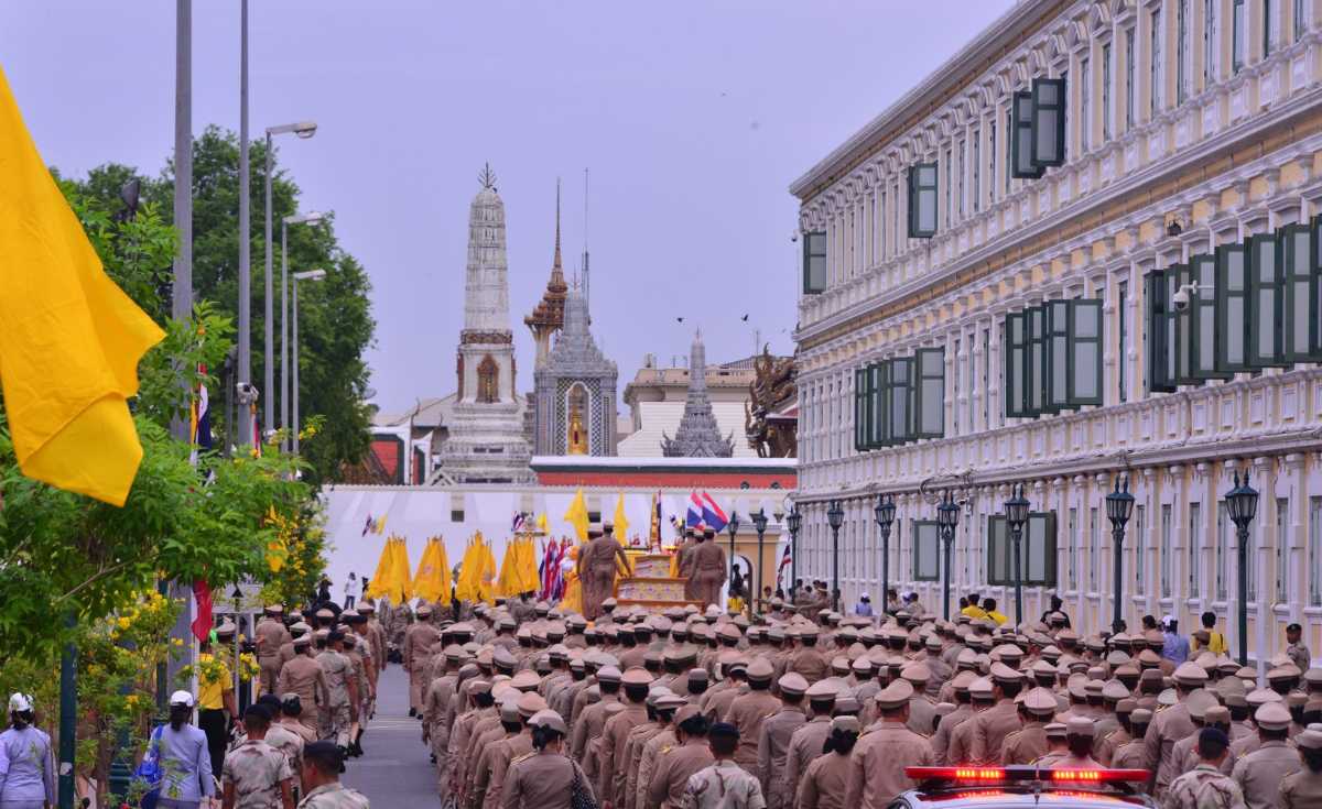 ปลัดมหาดไทย นำฝึกซ้อมเชิญน้ำศักดิ์สิทธิ์ ปลัดมหาดไทย นำฝึกซ้อมเชิญน้ำศักดิ์สิทธิ์