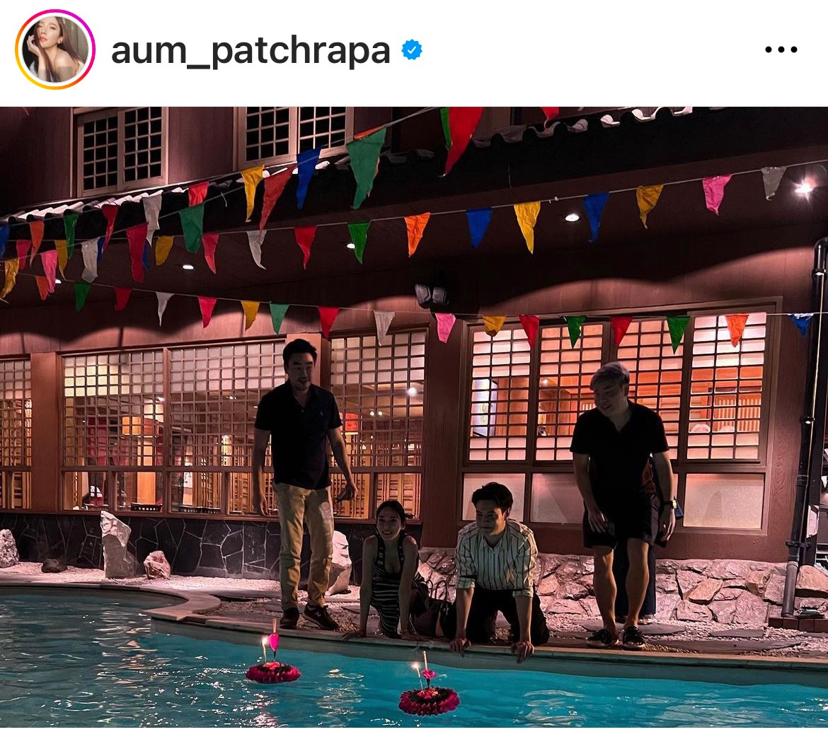 อั้ม ควง ไฮโซพก ลอยกระทงล่วงหน้า ด้านแฟนคลับแห่แซวกันยกใหญ่ อั้ม ควง ไฮโซพก ลอยกระทงล่วงหน้า ด้านแฟนคลับแห่แซวกันยกใหญ่