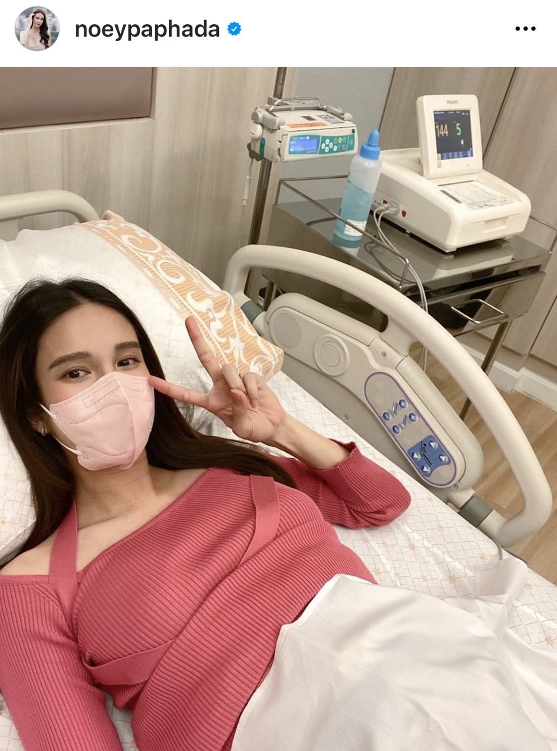 เนย ปภาดา คลอดลูกสาวแล้ว ตั้งชื่อสุดเก๋ น้องพีโอนี่ 