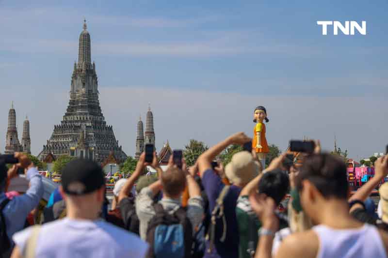 โกโกวายักษ์เหนือเจ้าพระยา เปิดตัวอลังการต้อนรับ ‘Squid Game ซีซัน 2’ โกโกวายักษ์เหนือเจ้าพระยา เปิดตัวอลังการต้อนรับ ‘Squid Game ซีซัน 2’