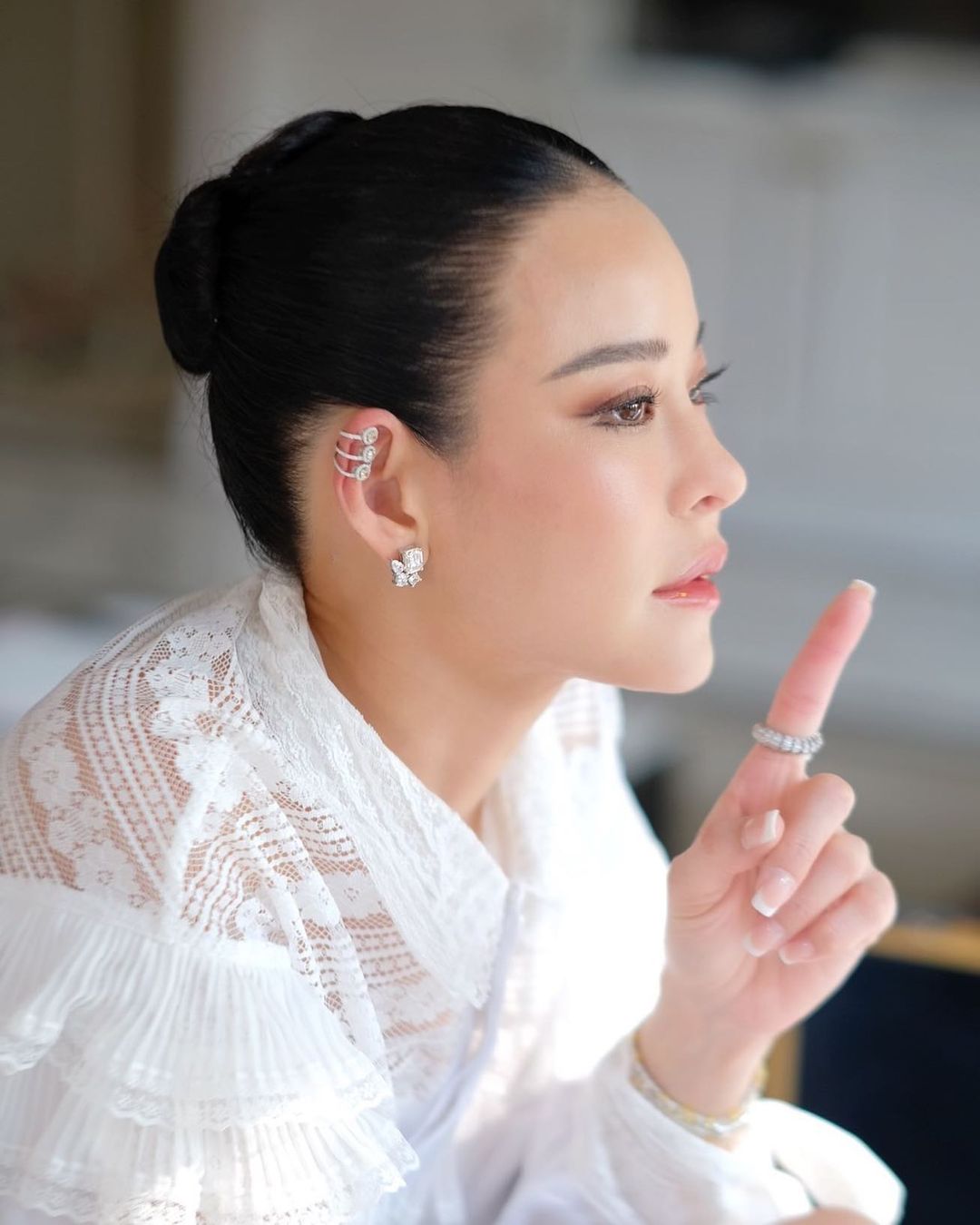แนน น้องสาว หนิง ปณิตา เคลื่อนไหวปรบมือรัวแชร์คำพูด ธัญญ่า เตือนมือที่สาม 