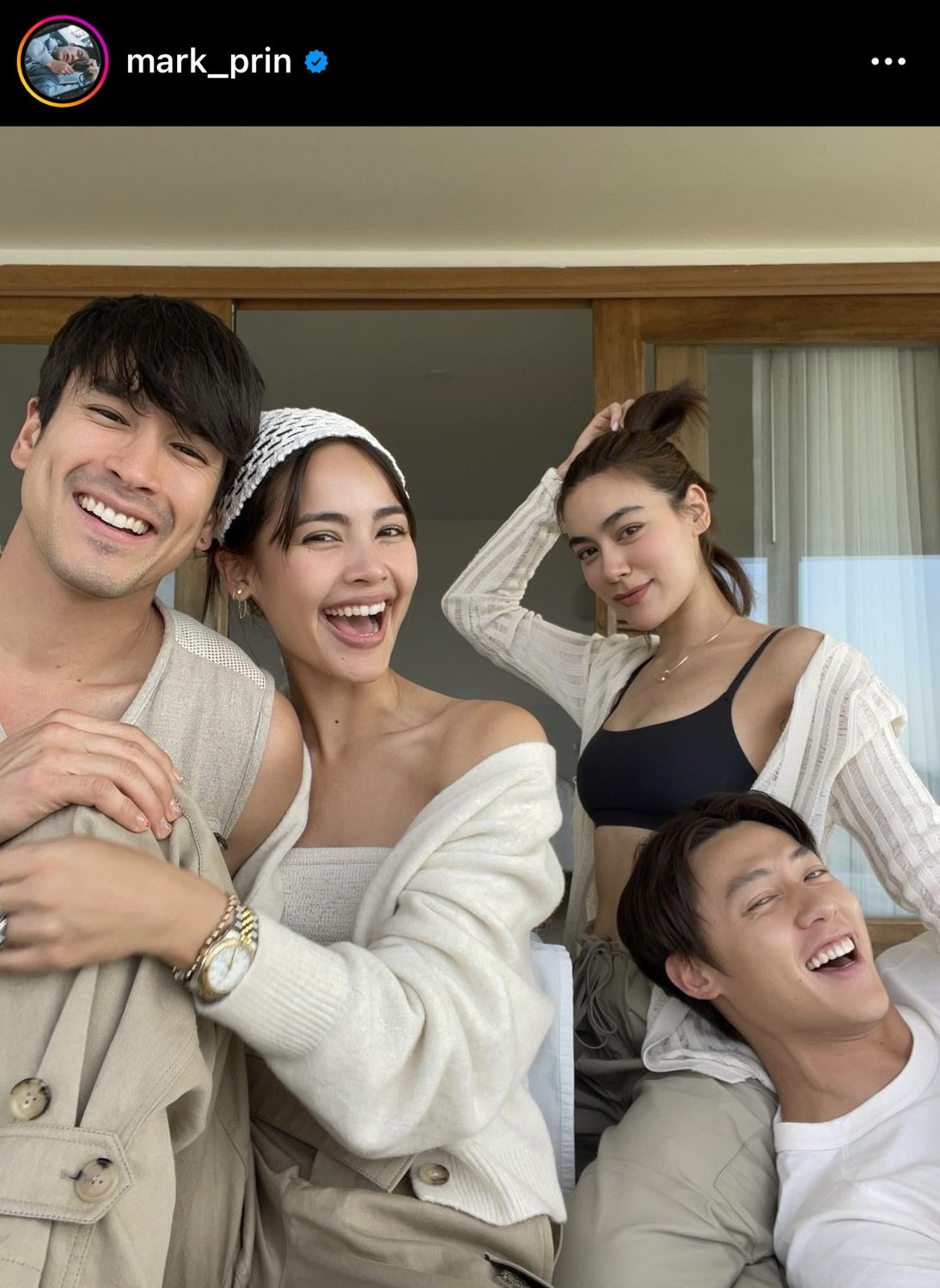 2 คู่รัก หมาก-คิม แท็กทีม ณเดชน์-ญาญ่า เที่ยวทริปอากาศเย็น 2 คู่รัก หมาก-คิม แท็กทีม ณเดชน์-ญาญ่า เที่ยวทริปอากาศเย็น
