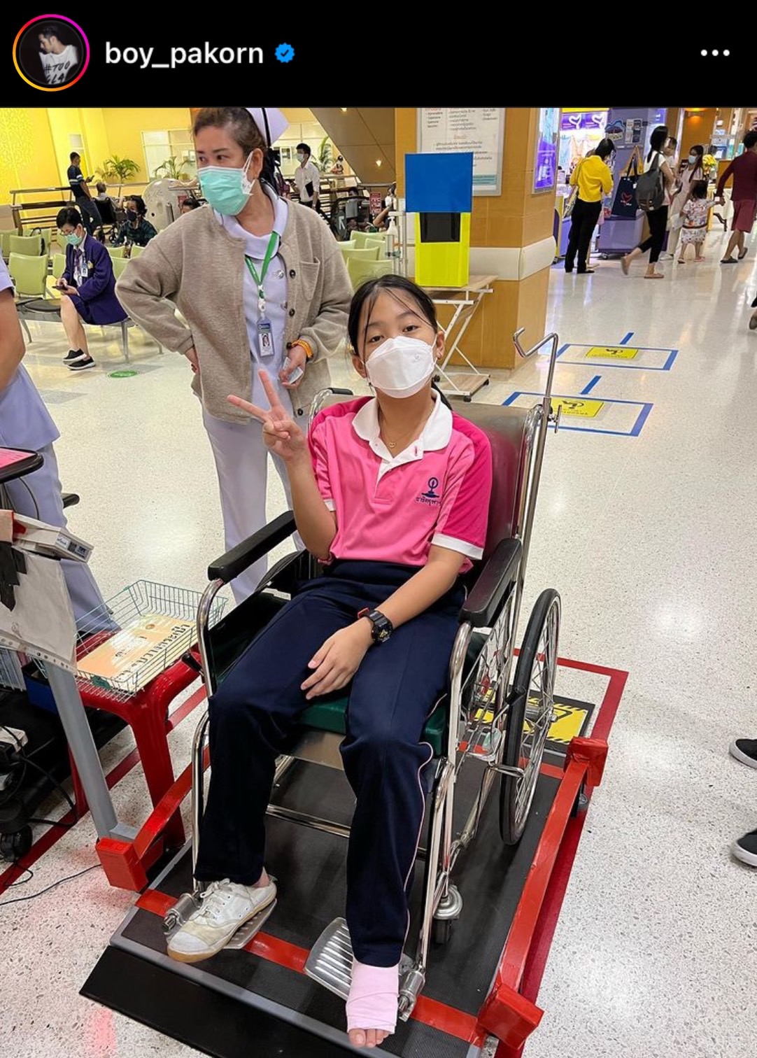 บอย ปกรณ์ เป็นห่วง น้องวันใหม่ โพสต์ไทม์ไลน์หลังเกิดอุบัติเหตุขณะเรียน บอย ปกรณ์ เป็นห่วง น้องวันใหม่ โพสต์ไทม์ไลน์หลังเกิดอุบัติเหตุขณะเรียน