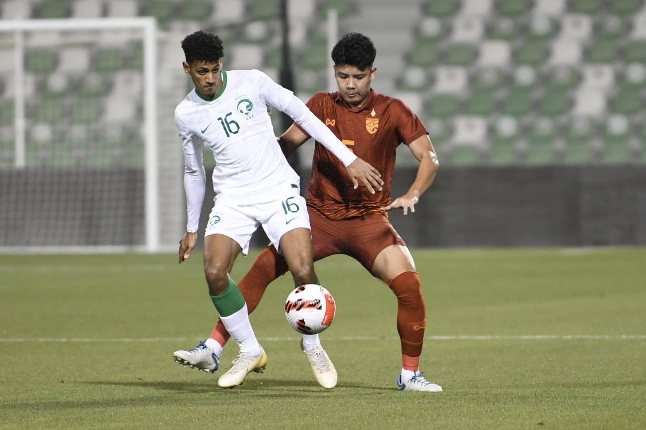 ผลบอลสด โดฮา คัพ 2023 นัดแรก ซาอุดิอาระเบีย U23 พบ ไทย U23