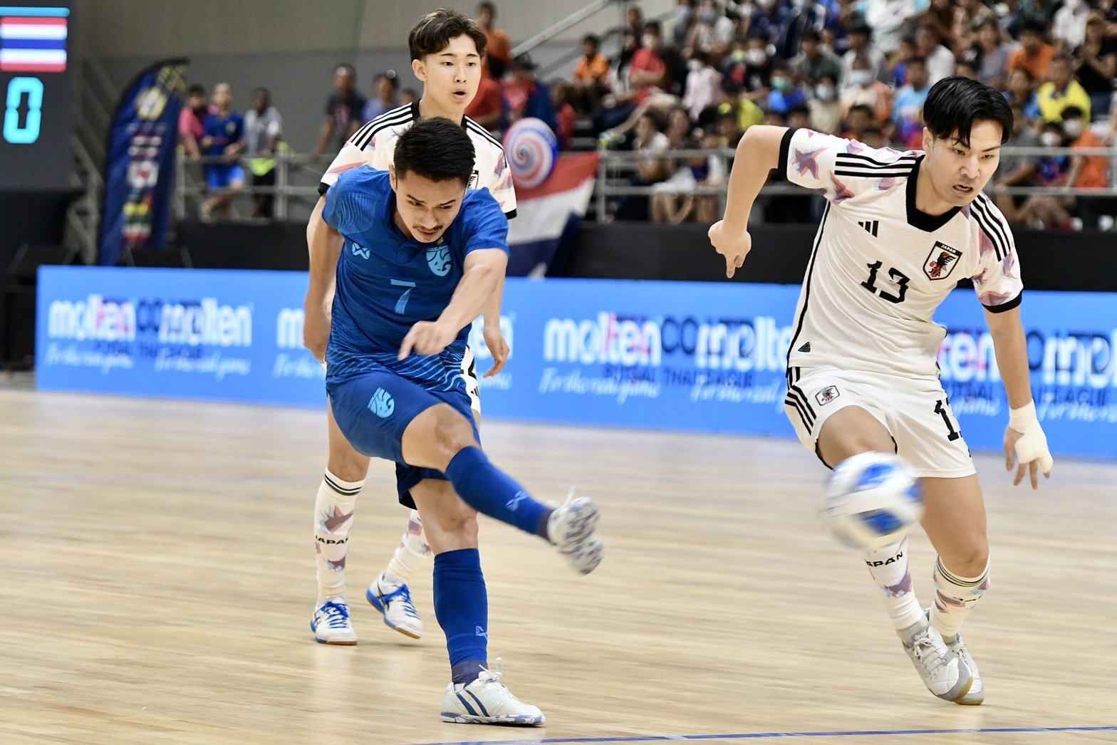 ผลฟุตซอล NSDF Futsal Championship 2023 สายเอ นัดที่สอง ไทย พบ ญี่ปุ่น ผลฟุตซอล NSDF Futsal Championship 2023 สายเอ นัดที่สอง ไทย พบ ญี่ปุ่น