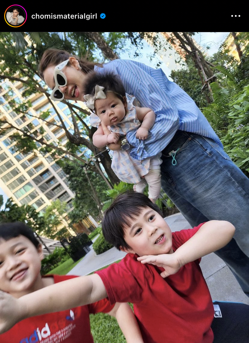 ชมพู่ อารยา แชร์โมเมนต์ก้าวแรกของลูกสาว น้องแอบิเกล 