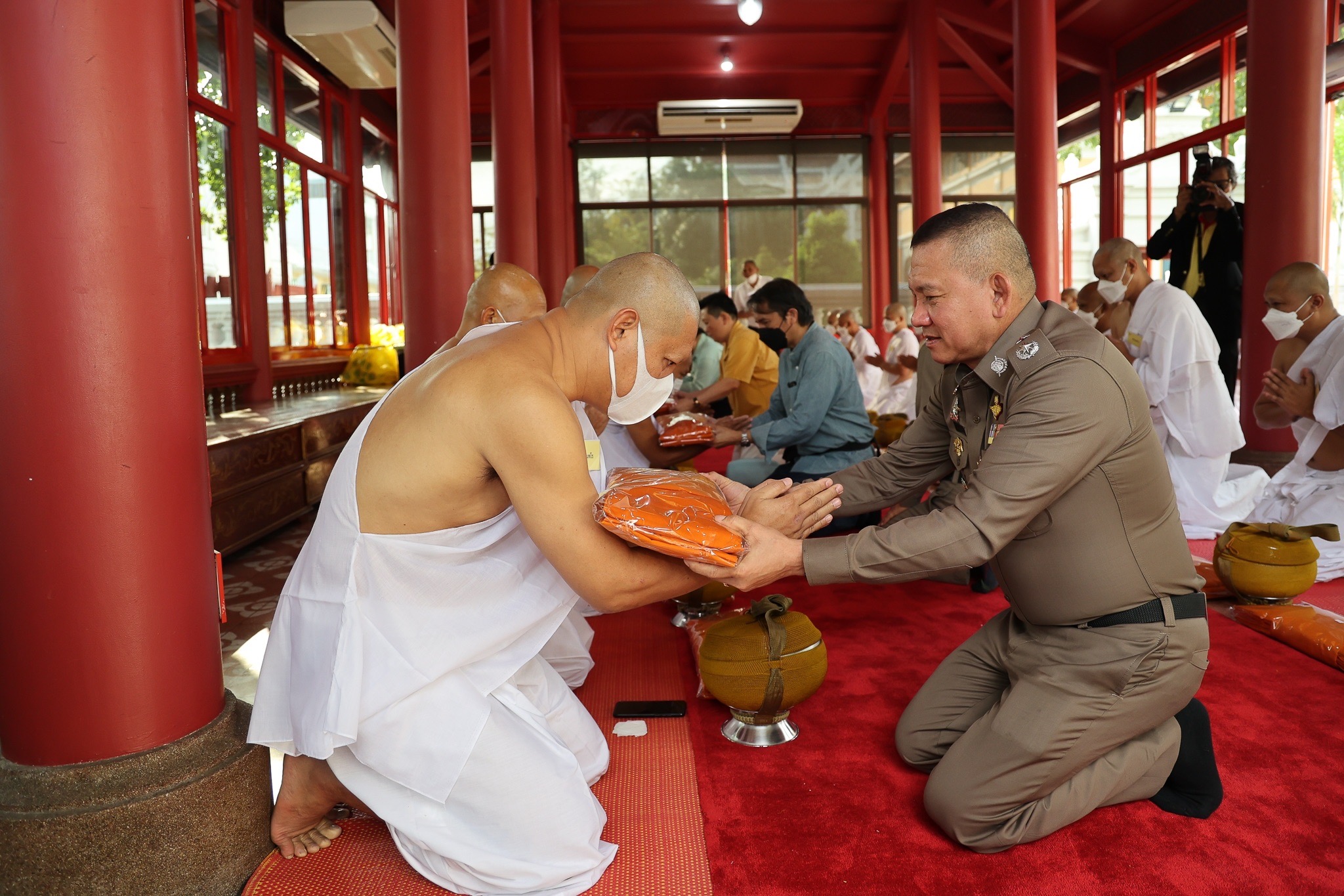 บช.ตชด. จัดพิธีอุปสมบทหมู่เพื่อถวายเป็นพระราชกุศลแด่สมเด็จพระกนิษฐาธิราชเจ้า กรมสมเด็จพระเทพรัตนราชสุดา ฯ สยามบรมราชกุมารี