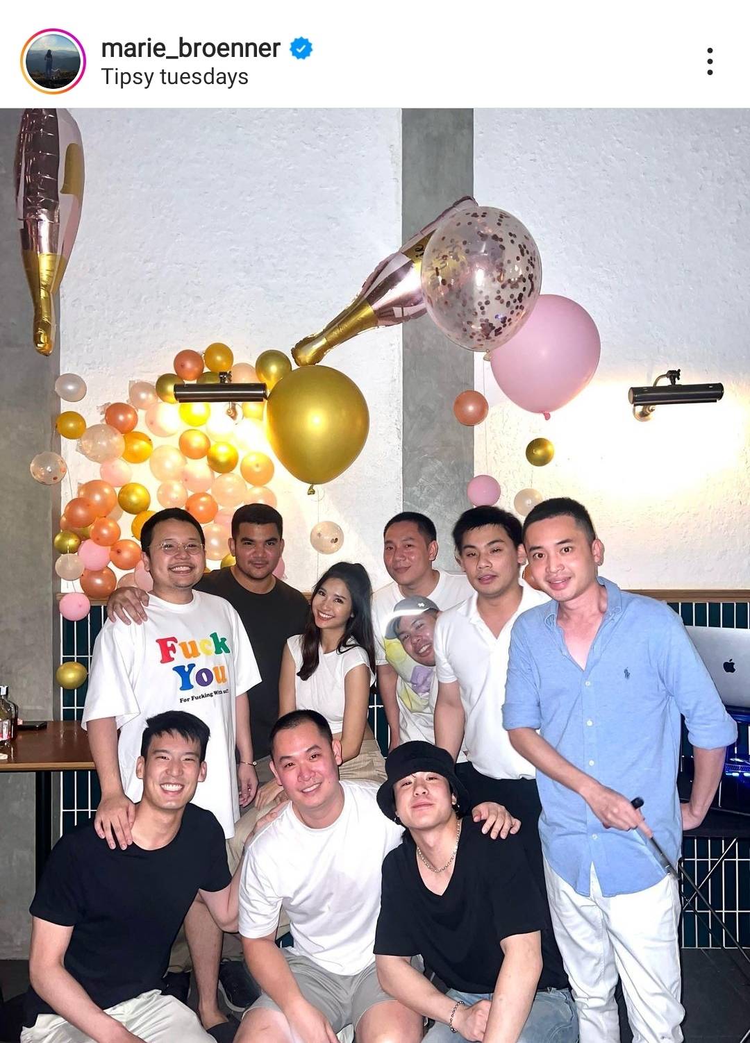 มารี เบรินเนอร์ จัดปาร์ตี้ฉลองวันเกิด ชาวเน็ตถาม พิชญ์ ไปไหน หลังไม่มีภาพร่วมเฟรม 