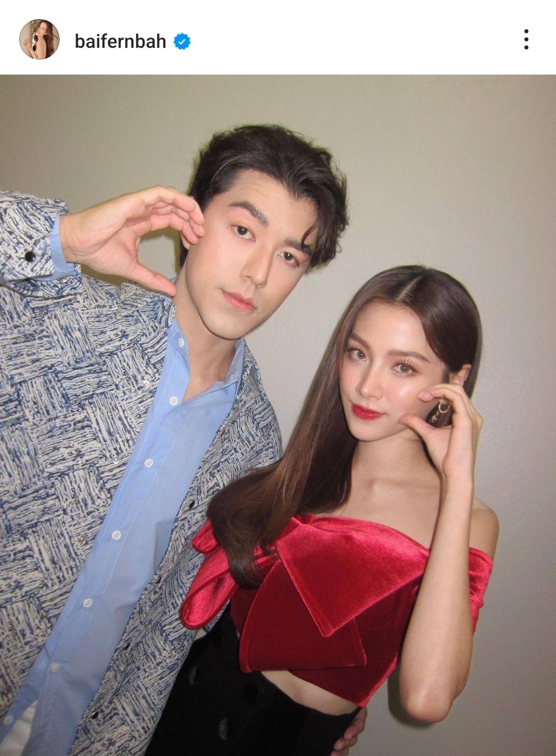 ภาพคู่มาแล้ว นาย-ใบเฟิร์น เผยโมเมนต์สุดหวาน ภาพคู่มาแล้ว นาย-ใบเฟิร์น เผยโมเมนต์สุดหวาน