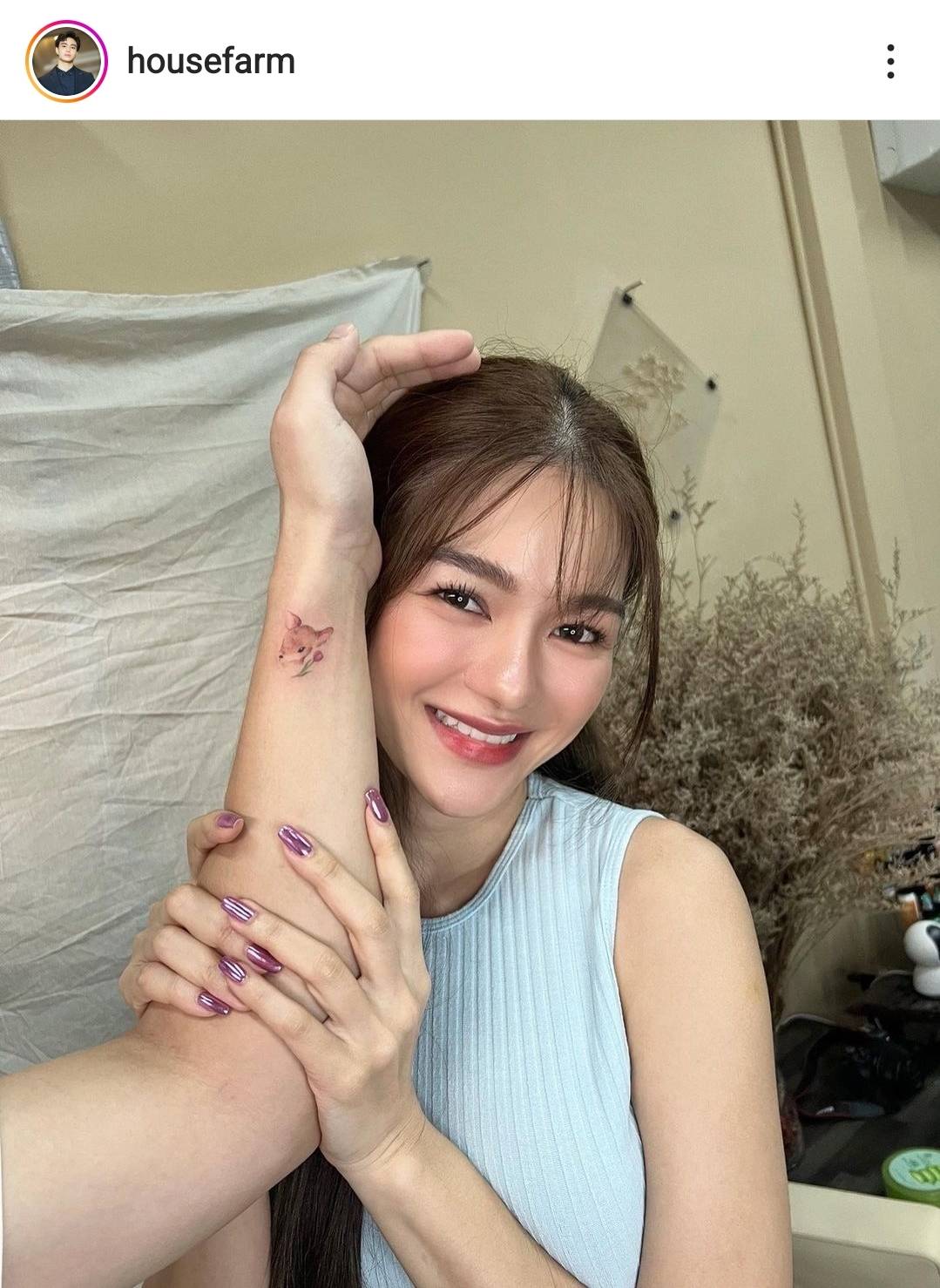 คลั่งรักหนักมาก ไฮโซเฮ้าท์ สักรูปเป็นตัวแทนหวานใจ กวาง วรรณปิยะ 