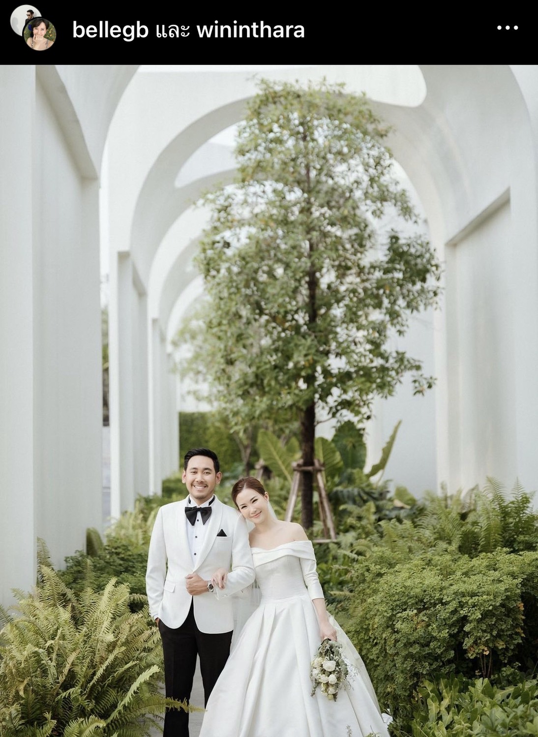 เบลล์ มนัญญา เผยภาพพรีเวดดิ้ง ก่อนถึงวันวิวาห์