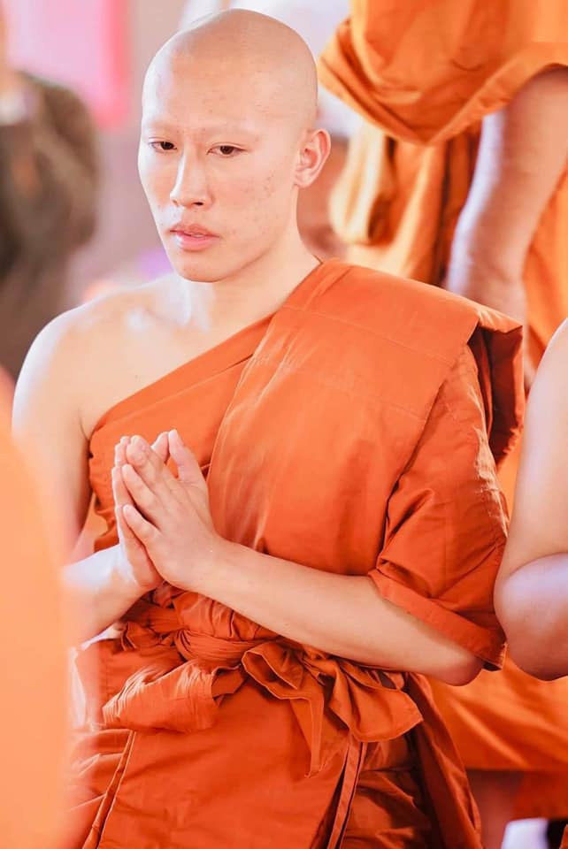 นุ๊ก ธนดล เข้าพิธีอุปสมบท ได้รับฉายาทางธรรม กตปุณโญ