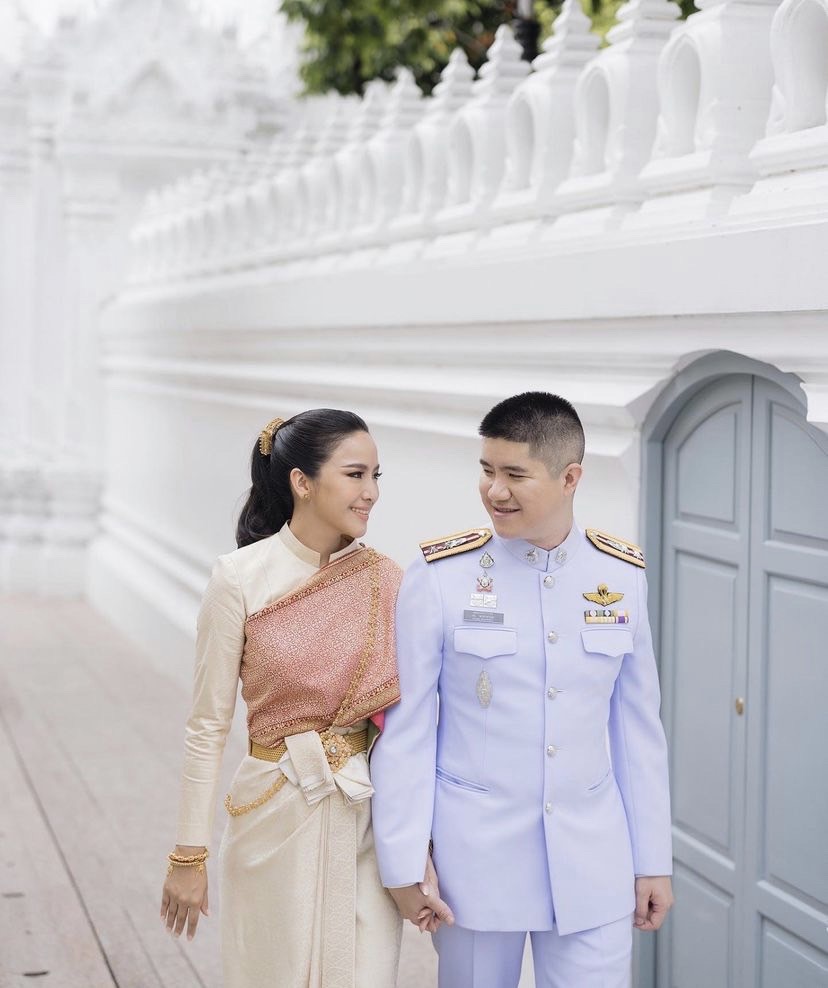 มะปราง วิรากานต์-สารวัตรชร เข้าเฝ้าสมเด็จพระสังฆราช เพื่อรับประทานน้ำสังข์ มะปราง วิรากานต์-สารวัตรชร เข้าเฝ้าสมเด็จพระสังฆราช เพื่อรับประทานน้ำสังข์