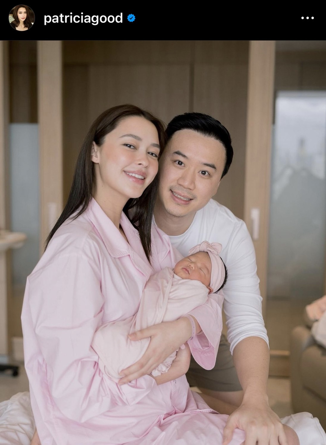 คุณแม่มือใหม่ป้ายแดง แพทริเซีย โพสต์ขอบคุณแฟนๆ