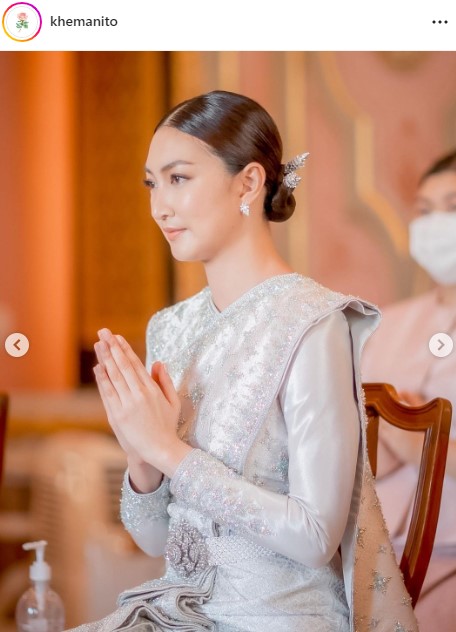 ว่าที่บ่าวสาว แพนเค้ก-พี่หมี เข้าเฝ้าสมเด็จพระสังฆราช เพื่อขอรับประทานน้ำพุทธมนต์ เนื่องในวันมงคลสมรส ว่าที่บ่าวสาว แพนเค้ก-พี่หมี เข้าเฝ้าสมเด็จพระสังฆราช เพื่อขอรับประทานน้ำพุทธมนต์ เนื่องในวันมงคลสมรส