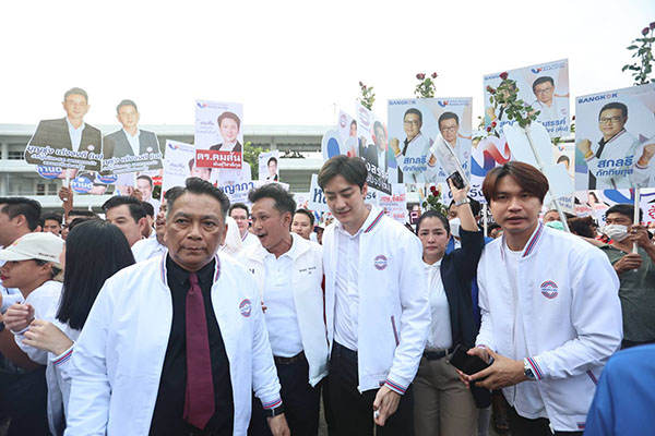 เลือกตั้ง 2566 ประมวลภาพแกนนำพรรคการเมืองนำทีมสมัครส.ส.เขตกทม. เลือกตั้ง 2566 ประมวลภาพแกนนำพรรคการเมืองนำทีมสมัครส.ส.เขตกทม.
