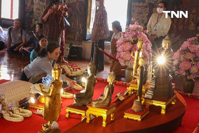 ไหว้พระขอพรในโอกาสขึ้นปีใหม่ สักการะพระพุทธรูป นบพระปฏิมา 9 นครามหามงคล 2568 ไหว้พระขอพรในโอกาสขึ้นปีใหม่ สักการะพระพุทธรูป นบพระปฏิมา 9 นครามหามงคล 2568