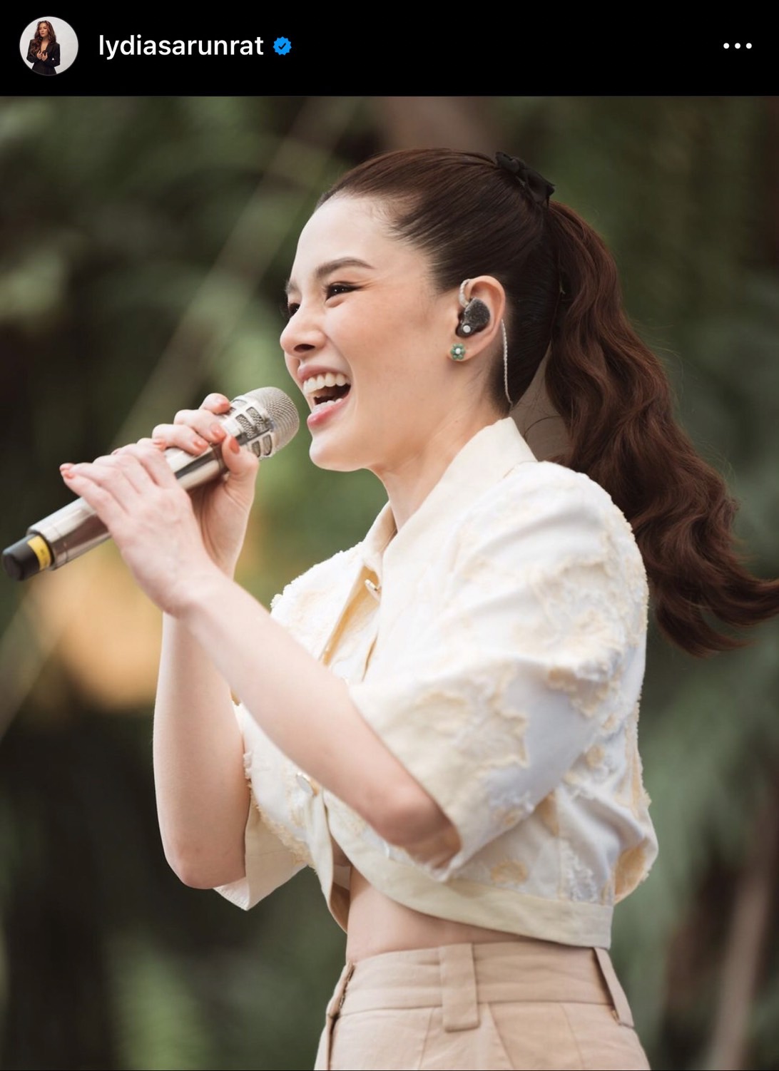 ลีเดีย ศรัณย์รัชต์ ขอไม่ให้สัมภาษณ์สื่อ หลังมีกระเเสโจมตีโพสต์ถึงสถานะพลอย 