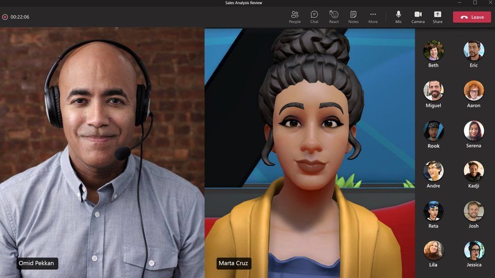 Microsoft Teams อัปเดตใหม่ ขยับเข้าใกล้ Metaverse ด้วย 3D avatars