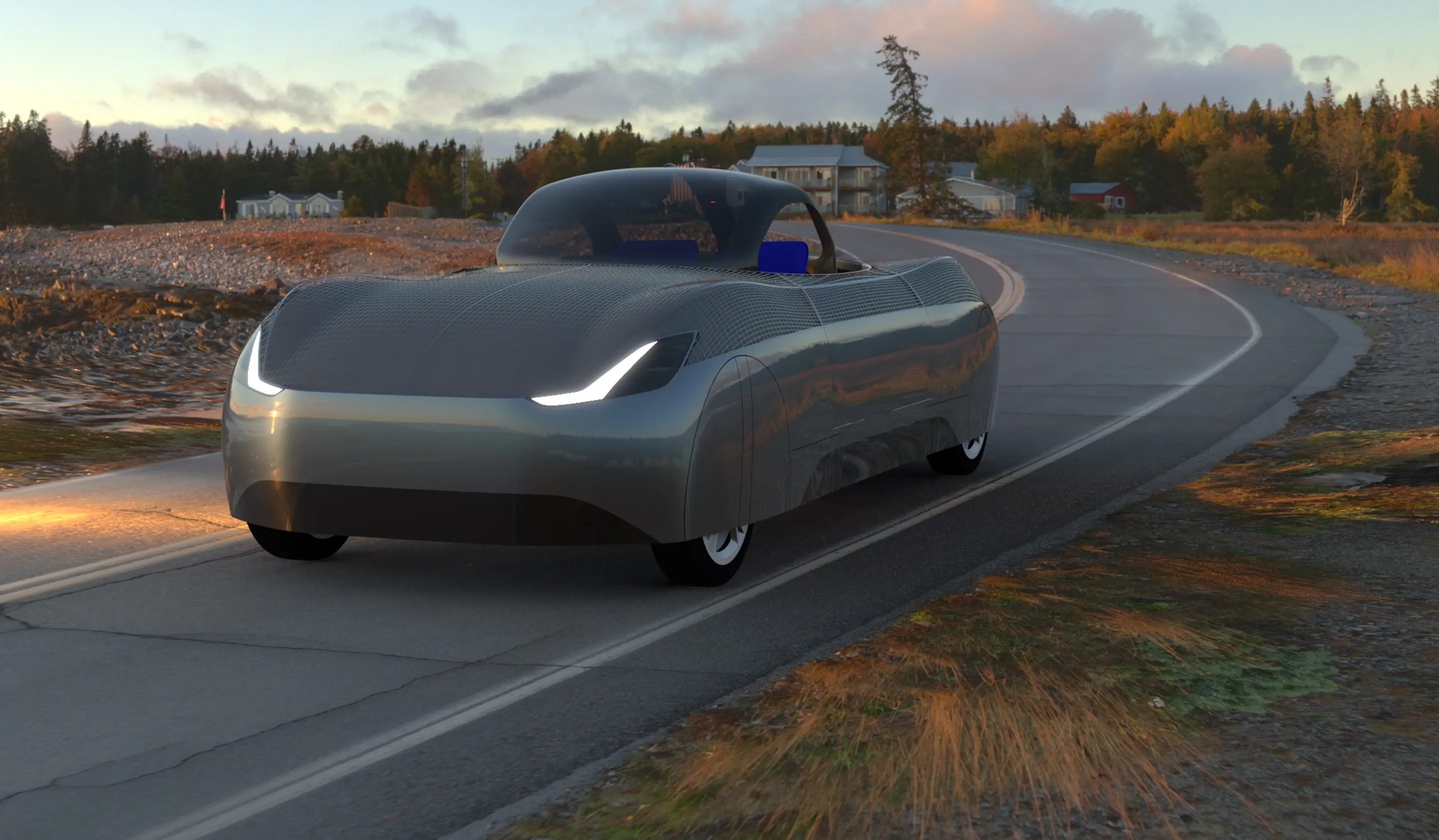 Model A แนวคิดรถยนต์บิน eVTOL ดิไซน์สุดล้ำเตรียมส่งมอบปี 2025
