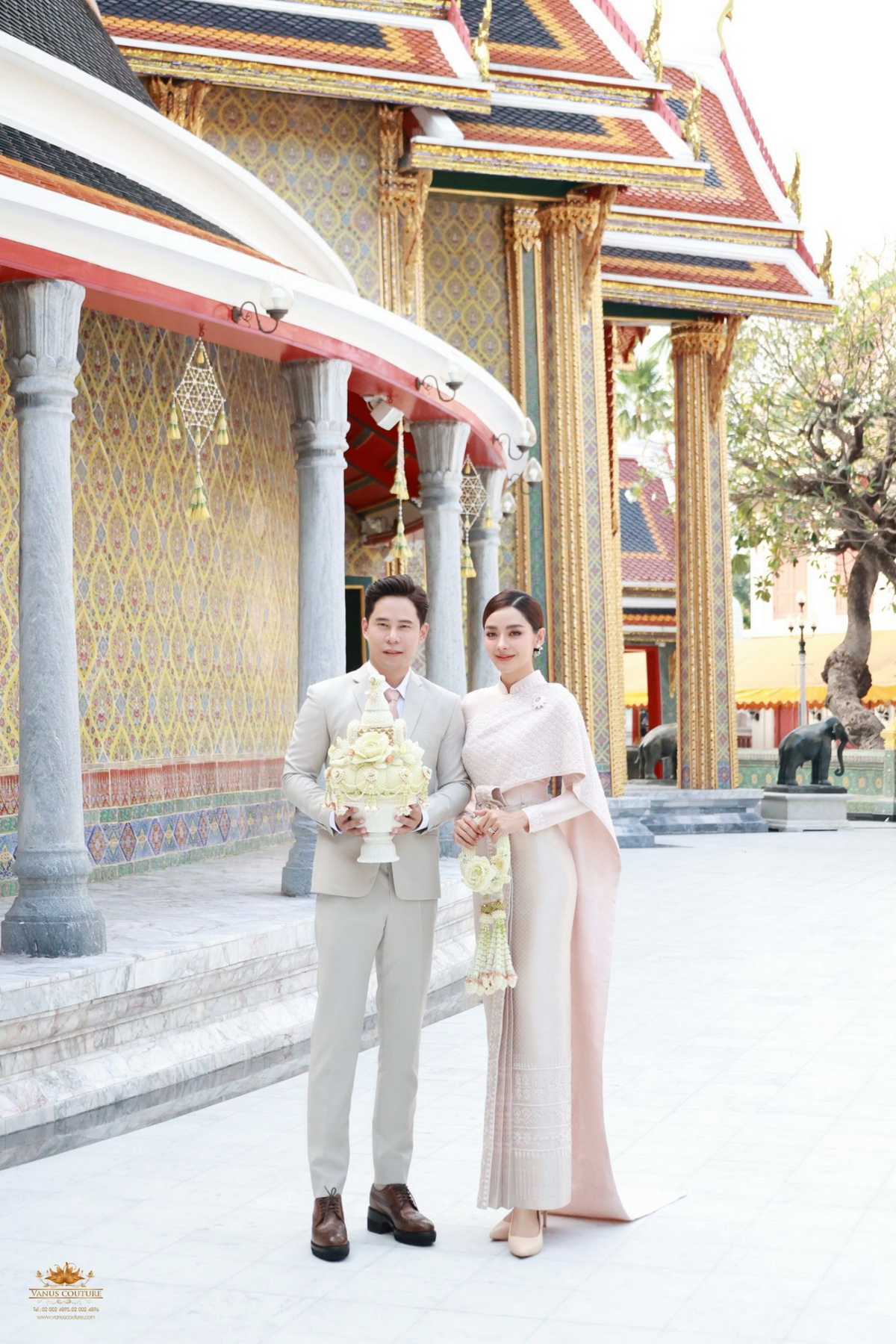ปุยฝ้าย-ตาม เข้าเฝ้าสมเด็จพระสังฆราช รับประทานน้ำพระพุทธมนต์ ปุยฝ้าย-ตาม เข้าเฝ้าสมเด็จพระสังฆราช รับประทานน้ำพระพุทธมนต์