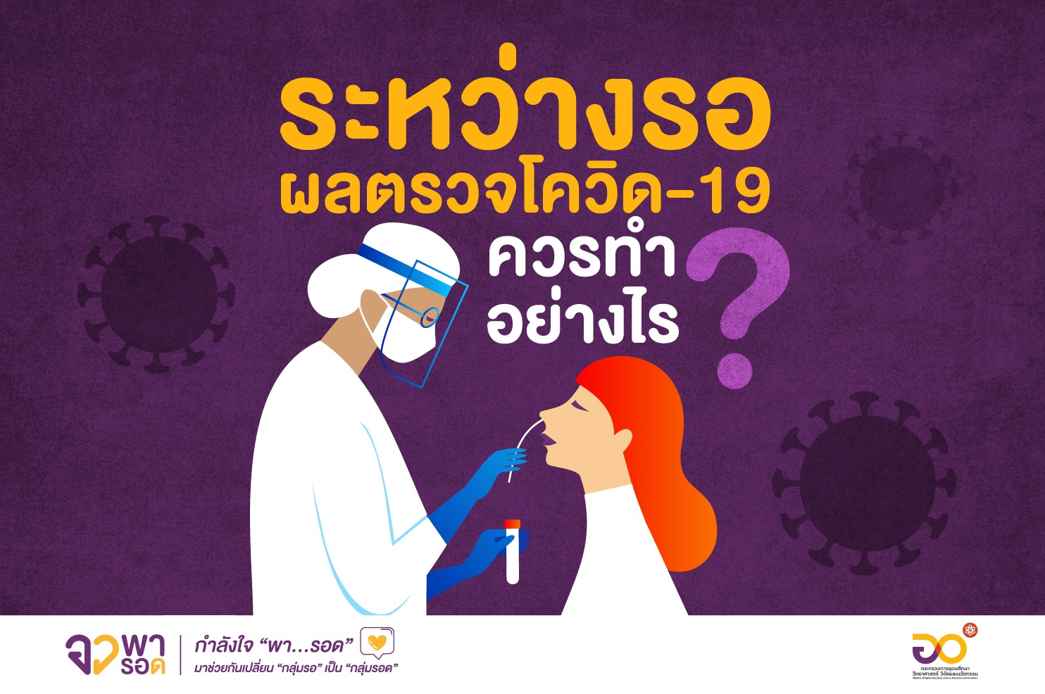 เปิดข้อมูลระหว่างรอผลตรวจโควิด-19 ควรปฏิบัติตัวอย่างไร เปิดข้อมูลระหว่างรอผลตรวจโควิด-19 ควรปฏิบัติตัวอย่างไร