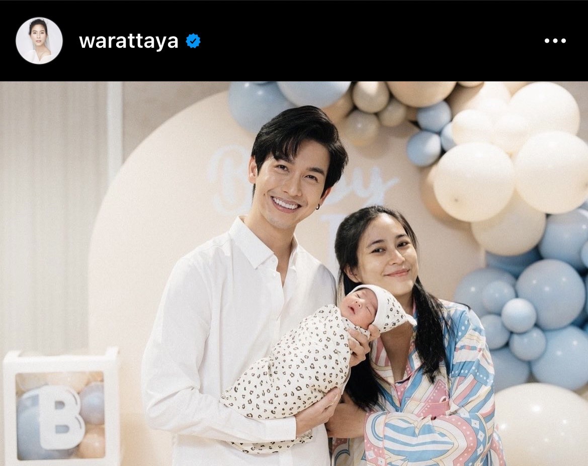 พุฒ-จุ๋ย อวดภาพลูกชายน้อง พีร์เจ ถ่ายแบบแรกเกิด พุฒ-จุ๋ย อวดภาพลูกชายน้อง พีร์เจ ถ่ายแบบแรกเกิด
