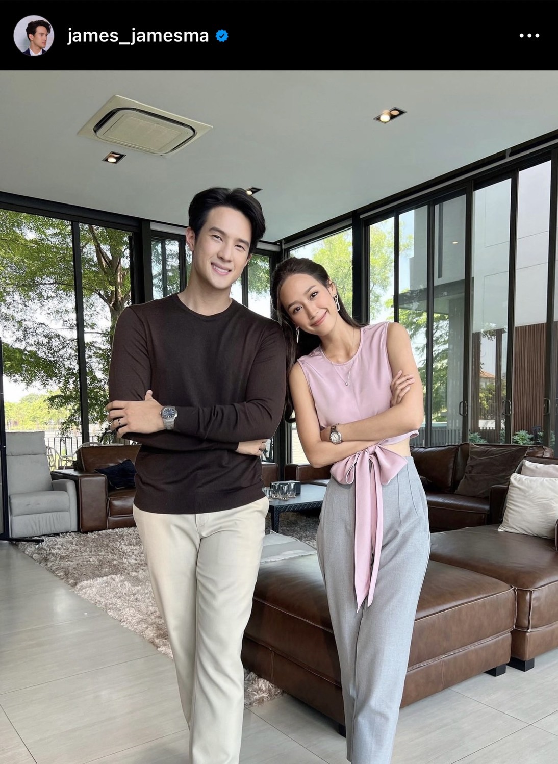 ขยับความสัมพันธ์แล้ว! “เจมส์ มาร์” รับ “น้องพาย” คือคนของหัวใจ