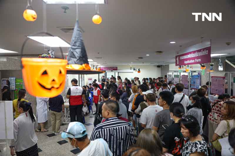 ฮาโลวีนหนีผีมาให้เลือด สภากาชาดไทยแต่งผี สร้างสีสัน ต้อนรับผู้บริจาคโลหิต ฮาโลวีนหนีผีมาให้เลือด สภากาชาดไทยแต่งผี สร้างสีสัน ต้อนรับผู้บริจาคโลหิต