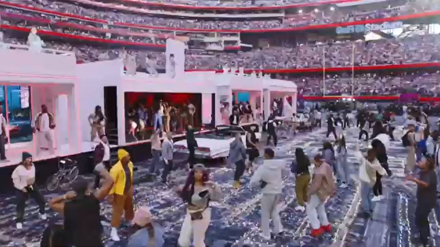 “Dr. Dre” นำทีมศิลปินดังโชว์พักครึ่งเกม “Super Bowl” ครั้งที่ 56 อย่างยิ่งใหญ่