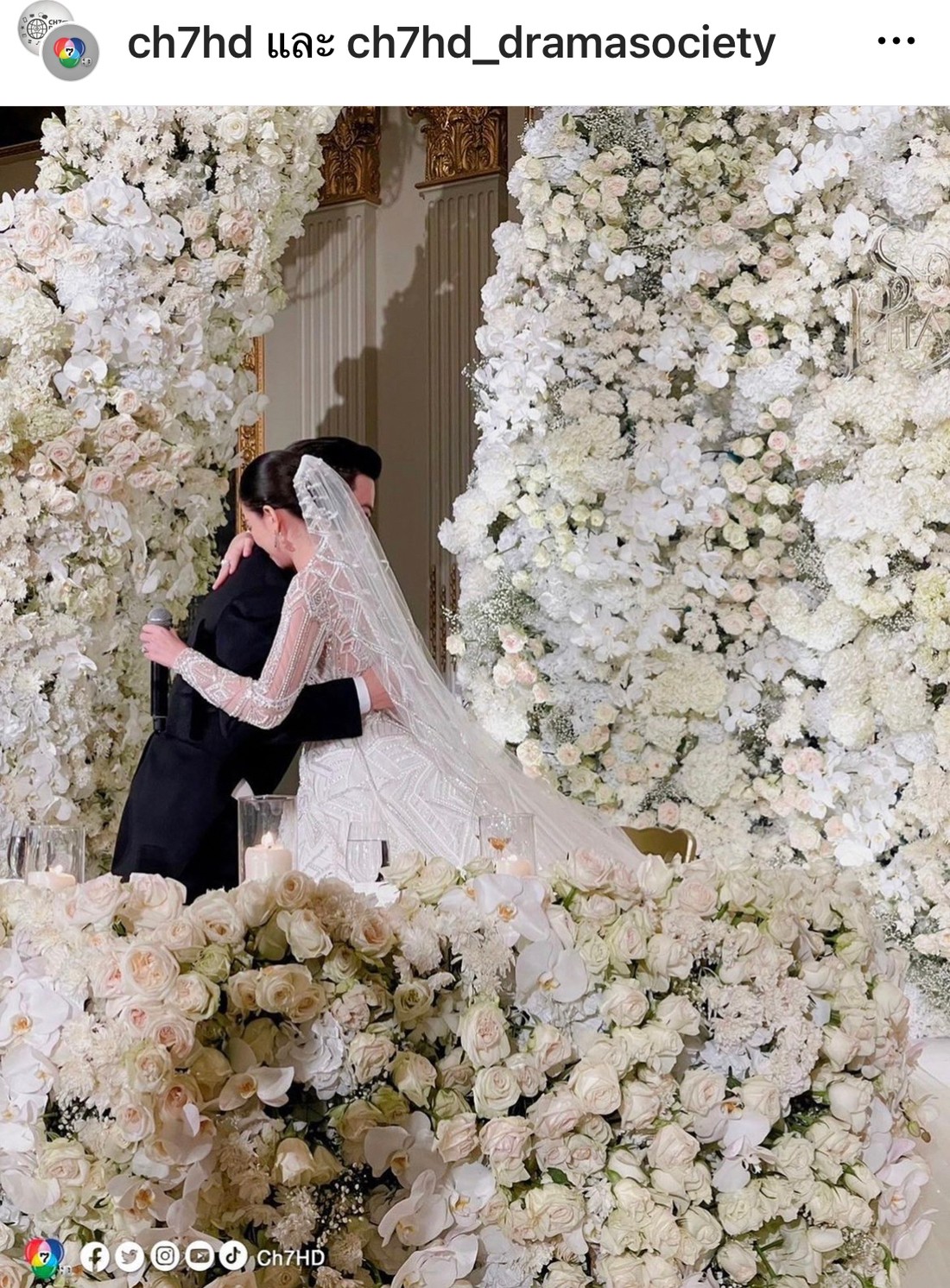 แคท ซอนญ่า ควงแฟนหนุ่มนักธุรกิจ เข้าพิธีวิวาห์สุดอลังการ แคท ซอนญ่า ควงแฟนหนุ่มนักธุรกิจ เข้าพิธีวิวาห์สุดอลังการ