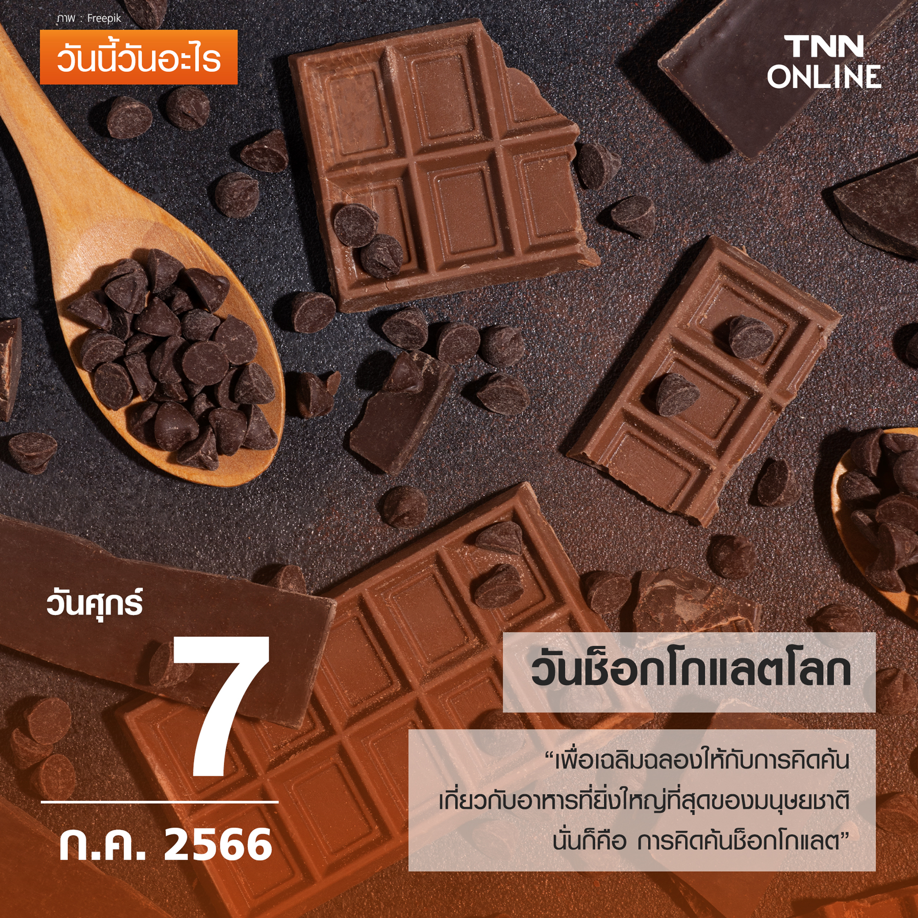 วันนี้วันอะไร 7 กรกฎาคม ตรงกับ วันช็อกโกแลตโลก วันนี้วันอะไร 7 กรกฎาคม ตรงกับ วันช็อกโกแลตโลก
