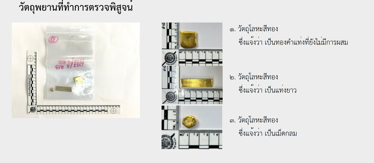 ทองปลอม ระบาดหนัก! พฐ.ผ่าให้ดูพบ ทองคำผสมโลหะรีเนียม เตือนผู้ค้า-ปชช. ระวัง! ทองปลอม ระบาดหนัก! พฐ.ผ่าให้ดูพบ ทองคำผสมโลหะรีเนียม เตือนผู้ค้า-ปชช. ระวัง!