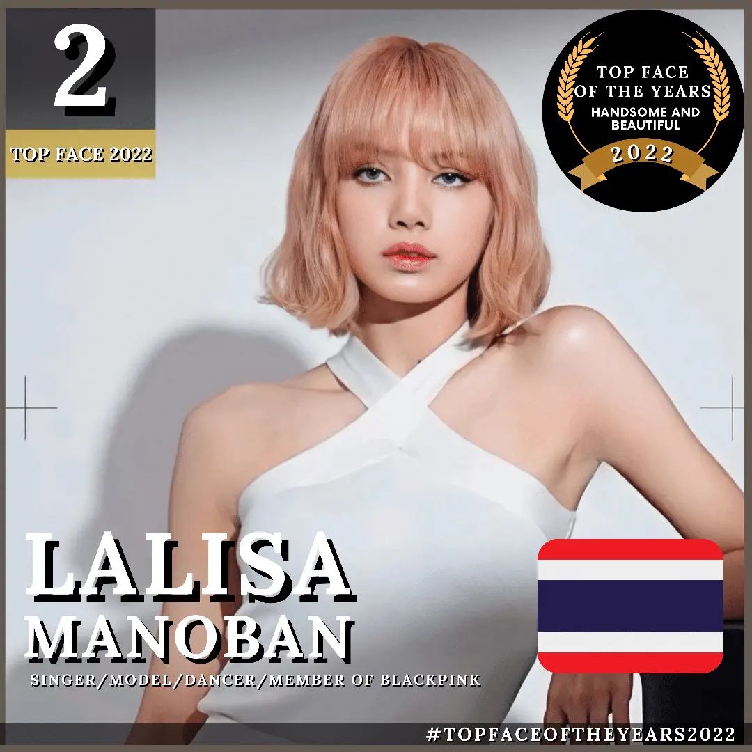 'ลิซ่า-วี BTS-ไบร์ทวิน'!! นำโผหนุ่มหล่อสาวสวย TOP FACE OF THE YEARS 2022 'ลิซ่า-วี BTS-ไบร์ทวิน'!! นำโผหนุ่มหล่อสาวสวย TOP FACE OF THE YEARS 2022