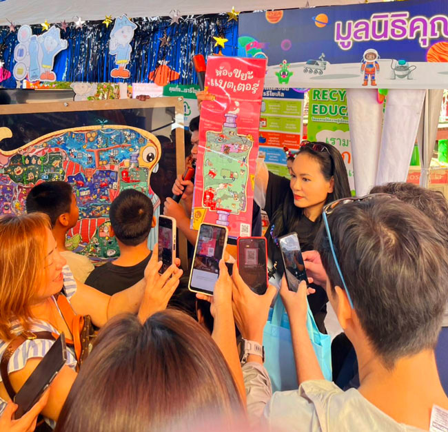 มูลนิธิคุณ ลุยกิจกรรมสอนเด็กแยกขยะต่อเนื่องปี 2568 มูลนิธิคุณ ลุยกิจกรรมสอนเด็กแยกขยะต่อเนื่องปี 2568