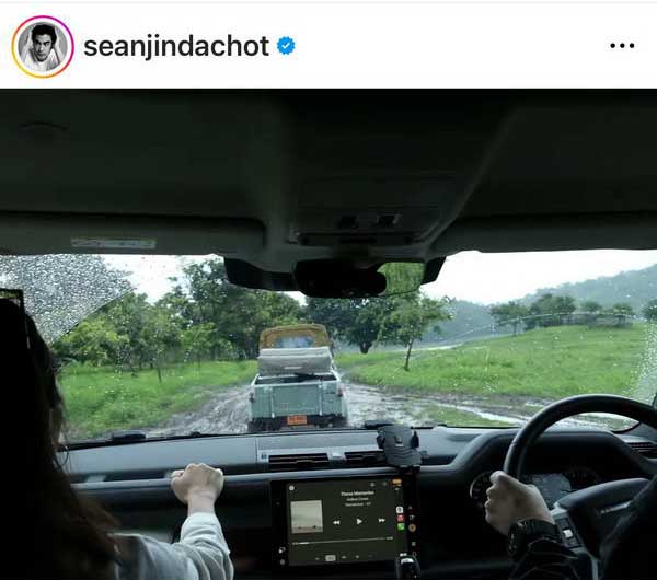 คู่รักสายลุย! ฌอห์ณ จินดาโชติ พาภรรยาฝ่าโคลน ช่วยเหลือเด็กบ้านปิล๊อกคี่