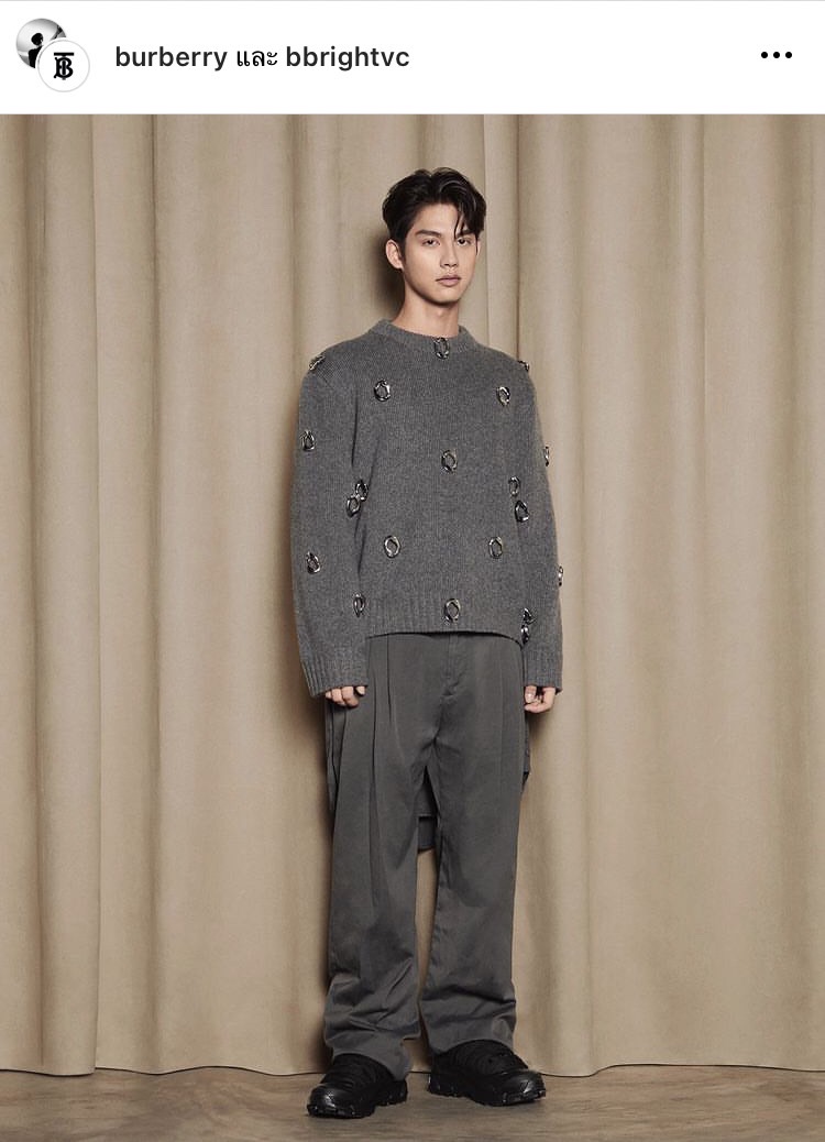  ไบร์ท วชิรวิชญ์ เตรียมเฉิดฉายในงานแฟชั่นโชว์ THE BURBERRY SPRING SUMMER 2023