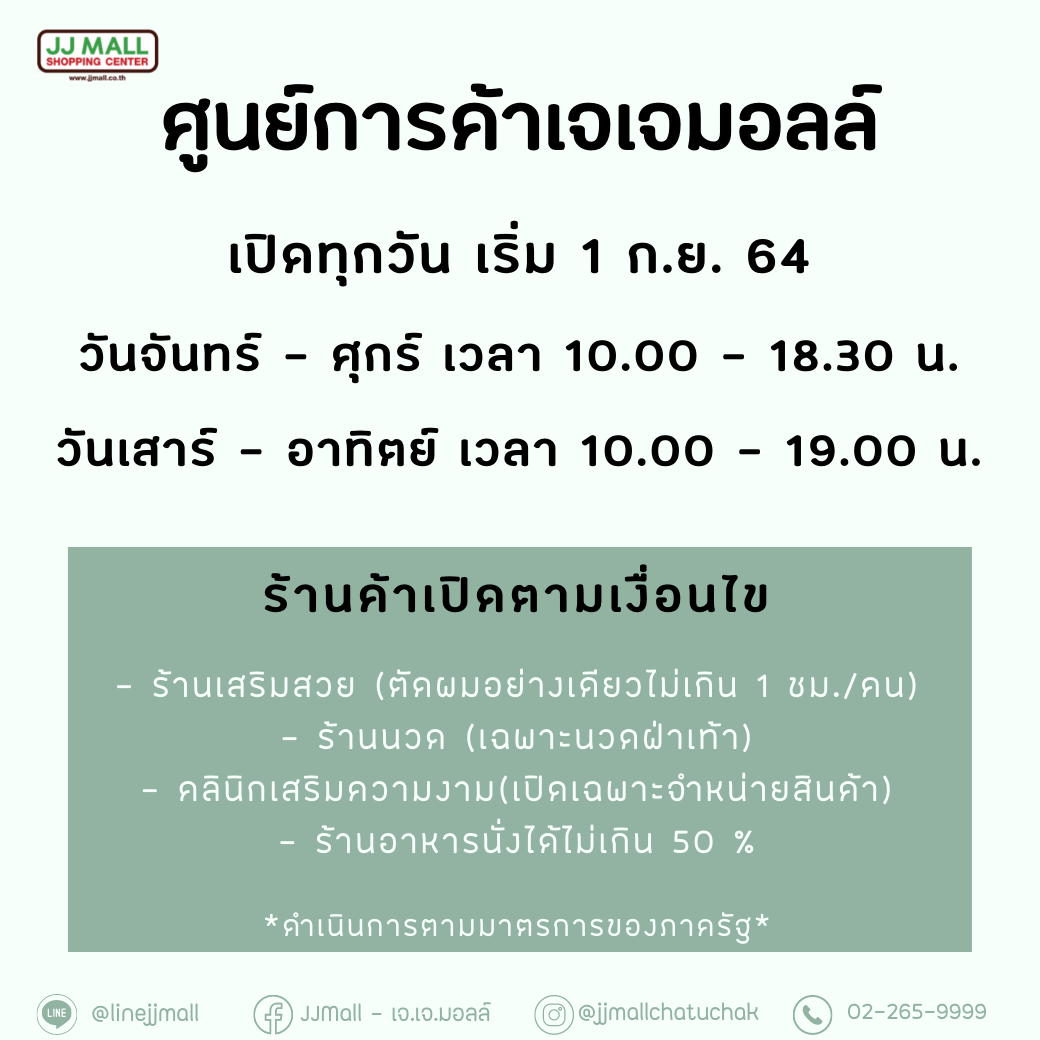 อัปเดตล่าสุด! รวมไว้ที่นี่เวลาเปิด-ปิดห้างสรรพสินค้า เช็กอีกรอบก่อนใช้บริการ
