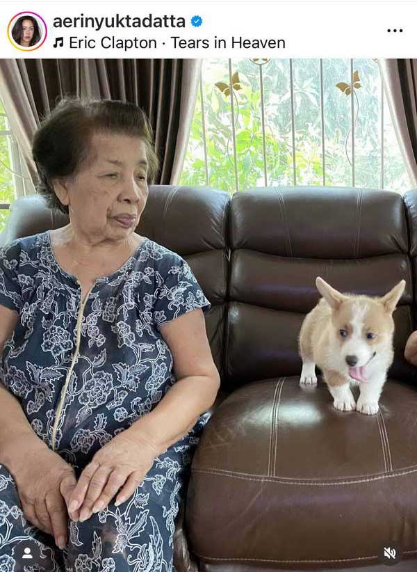 เเอริน ยุกตะทัต เศร้า!สูญเสียคุณยายที่รักในวัย94ปี เสียดายไม่ทันได้เจอเหลน เเอริน ยุกตะทัต เศร้า!สูญเสียคุณยายที่รักในวัย94ปี เสียดายไม่ทันได้เจอเหลน