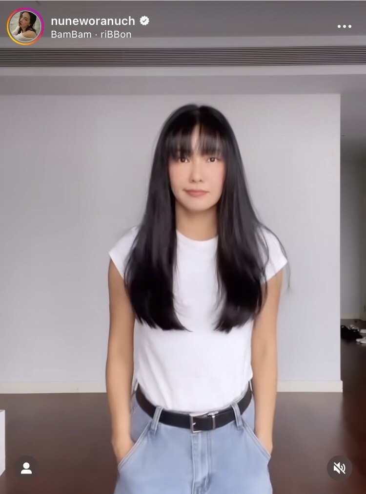 นุ่น วรนุช ตัดผมเปลี่ยนลุคใหม่ สวยใสเหมือนวัย 18 ปี 