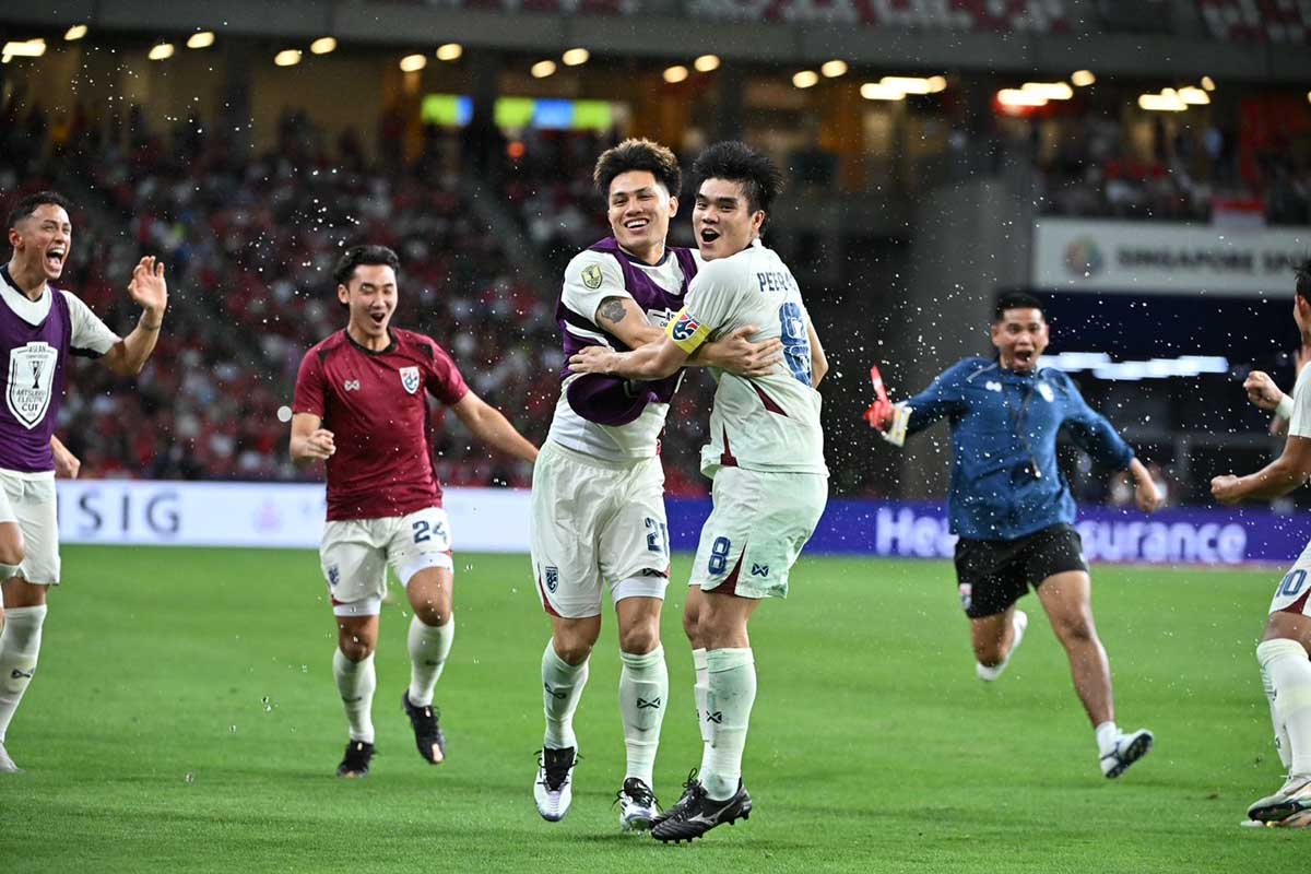 ผลบอล อาเซียน คัพ 2024: ช้างศึก พลิกแซงชนะ สิงคโปร์ 4-2 ผลบอล อาเซียน คัพ 2024: ช้างศึก พลิกแซงชนะ สิงคโปร์ 4-2