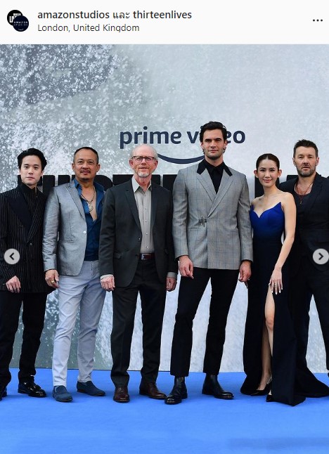 เจมส์-พลอย นำทัพดาราไทย-เทศ พาหนัง 13 หมูป่า ฉายรอบปฐมทัศน์ที่ลอนดอน