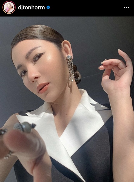 ต้นหอม ตอบชัดสาเหตุใส่ชุดสีดำ ไปงานแต่ง ดีเจดาด้า 