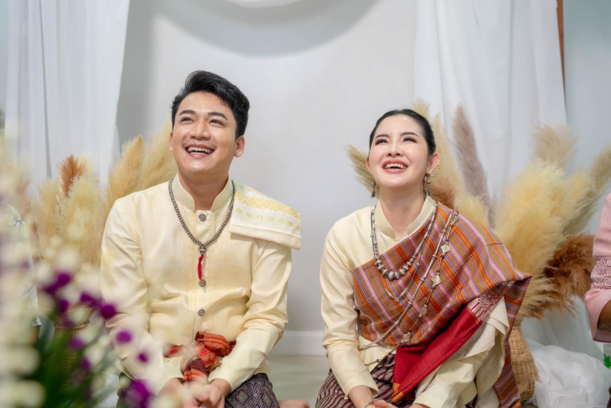 เบียร์ พร้อมพงษ์ ควงแฟนสาวแต่งงานสุดเรียบง่ายและอบอุ่น