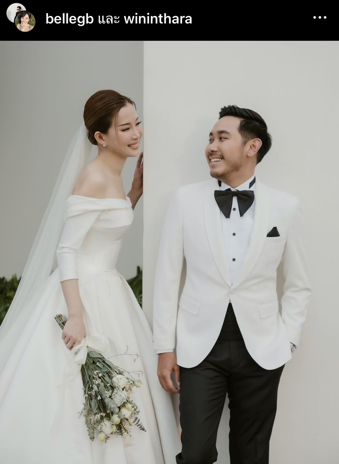 เบลล์ มนัญญา เผยภาพพรีเวดดิ้ง ก่อนถึงวันวิวาห์